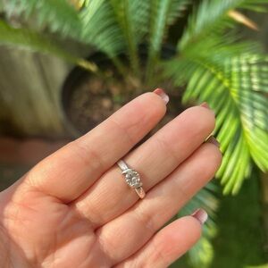 Sterling Silver CZ Ring